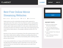 Tablet Screenshot of flameret.com